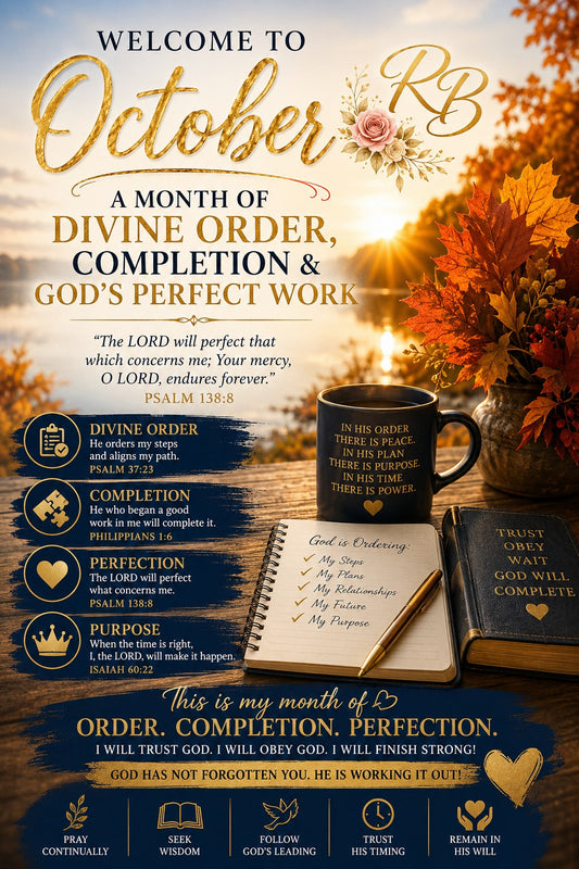 October: Watch God Put the Pieces Together—A Month of Divine Order & Completion